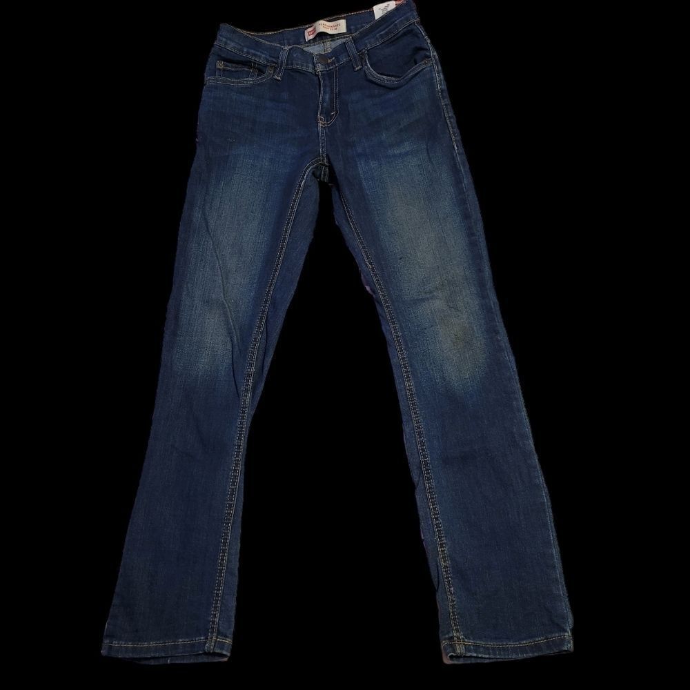 Levi’s Performance 511 Slim Jeans Youth Size 14 Reg W27 L27 Distressed Wash